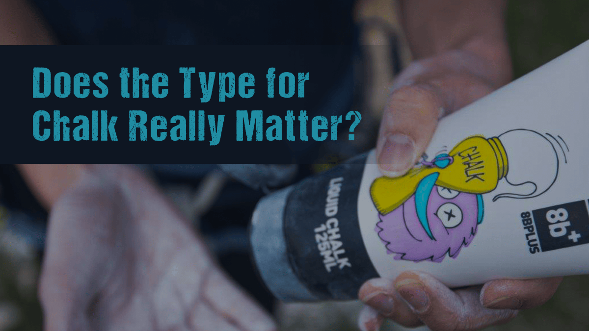 Does the Type of Chalk Really Matter?