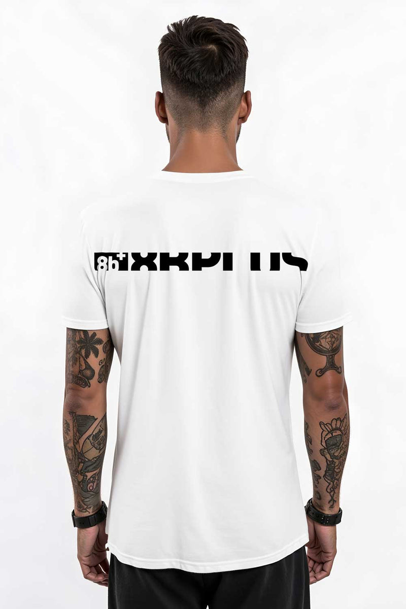 Legend Tee – White | Less talk, more chalk – 8BPLUS