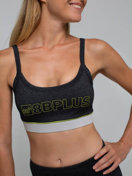 Yvette High Impact Zip Front Sports Bra Mesh Racerback