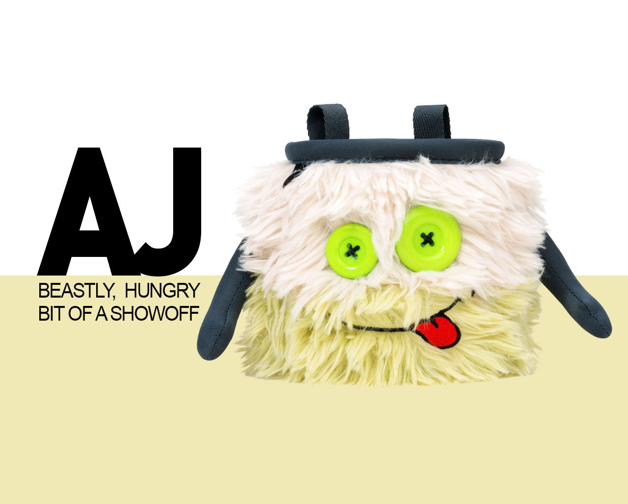 Eight&Bob アニック1 AJ Chalk Bag | Funny Climbing Chalk Bag by 8BPLUS