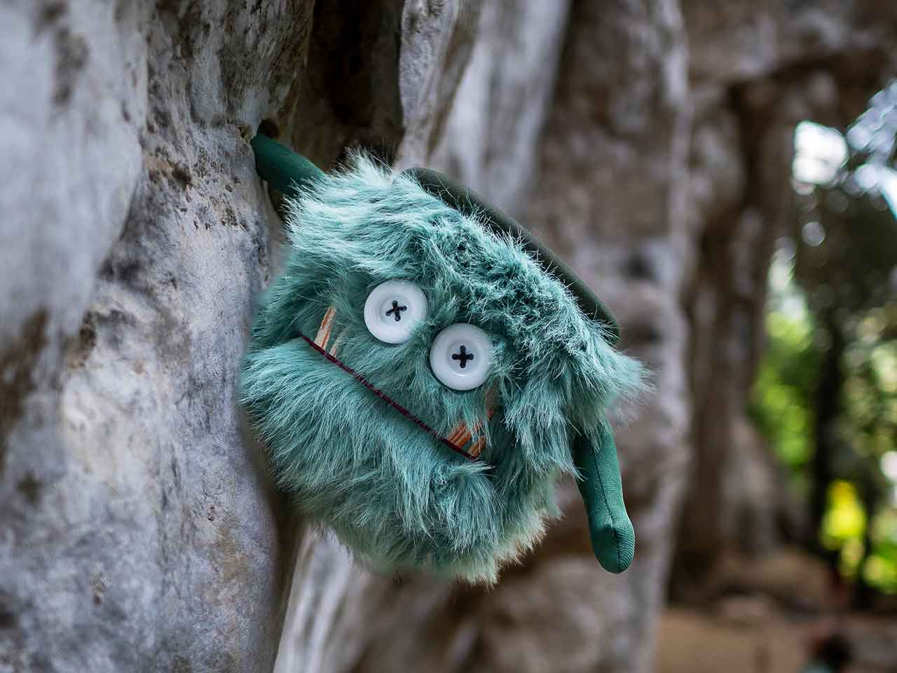 FLINT Chalk Bag | Cool Character Climbing Bag by 8BPLUS