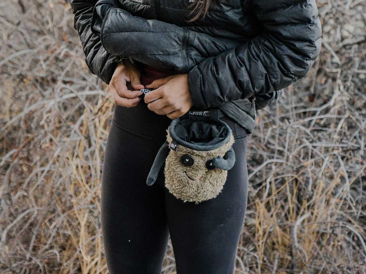 FELIX Chalk Bag | Cute Rock Climber Chalk Bag by 8BPLUS